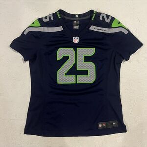 Seattle Seahawks Jersey‎ Womens L Richard Sherman Nike On Field Printed
